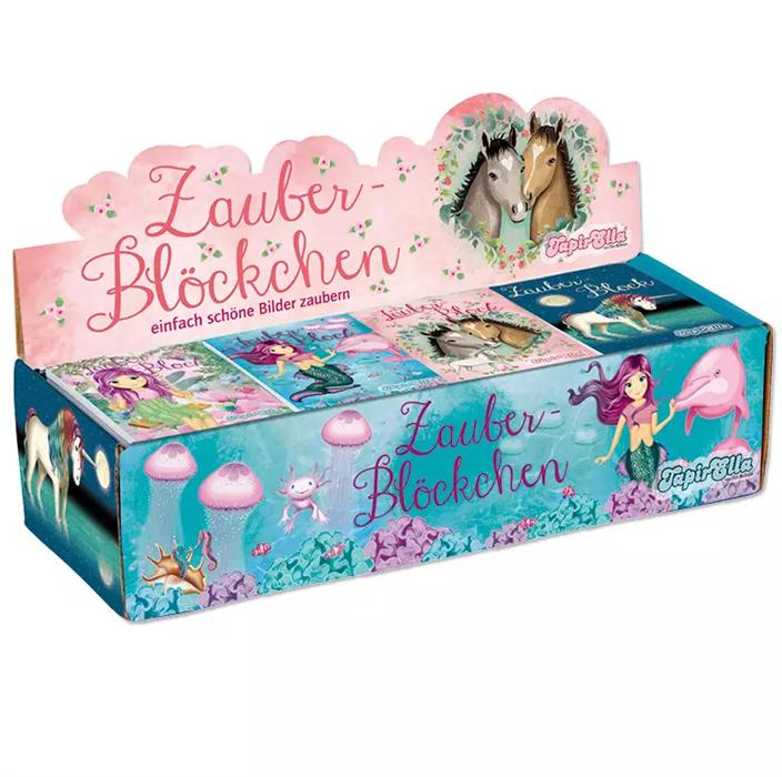 Lutz Mauder TapirElla Zauberblock A8 Mädchen 4-fach assortiert