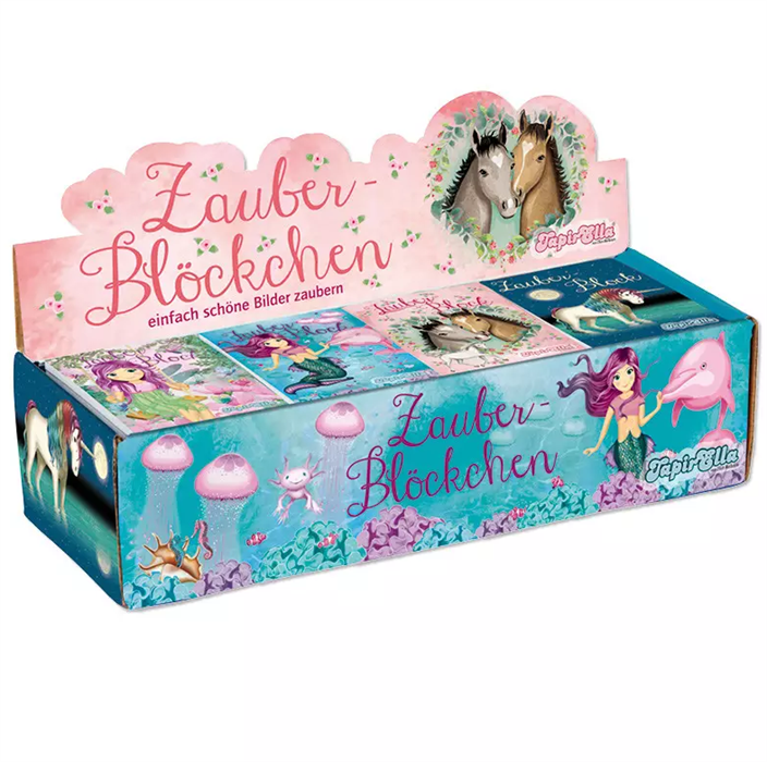 Produktbild Lutz Mauder TapirElla Zauberblock A8 Mädchen 4-fach assortiert