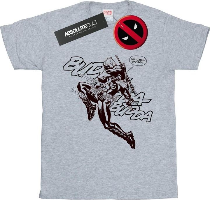 Actual product image Mens Deadpool Budda Budda T-Shirt (3XL)