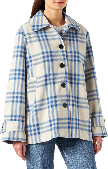 Immagine prodotto Part Two Giacca esterna a quadri blu olandese