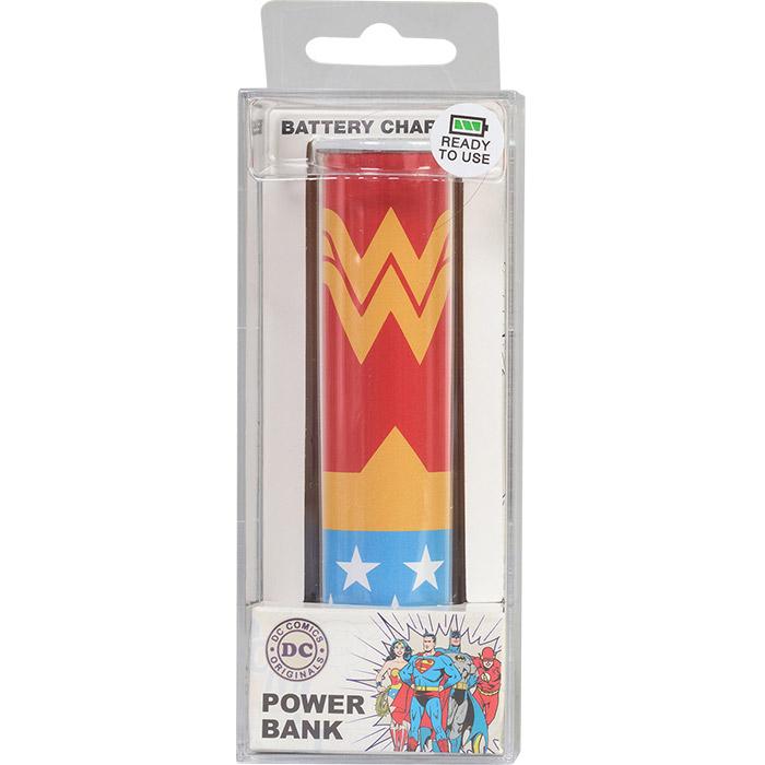 Tribe Power Bank 2600mAh DC Wonder Woman, Powerbank