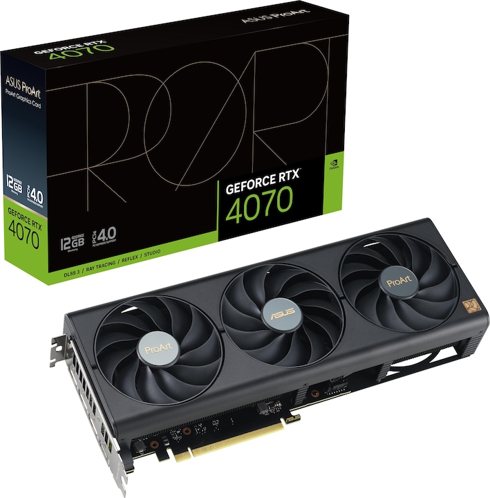 Actual product image ASUS ProArt GeForce RTX 4070 OC (12 GB)