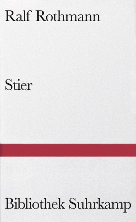 Produktbild Stier (Deutsch, Ralf Rothmann, 2003)