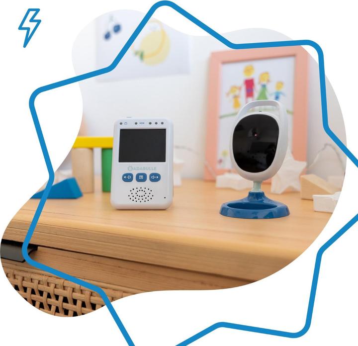 Immagine prodotto Badabulle Baby monitor vidéo 250m (Video e audio, 250 m)