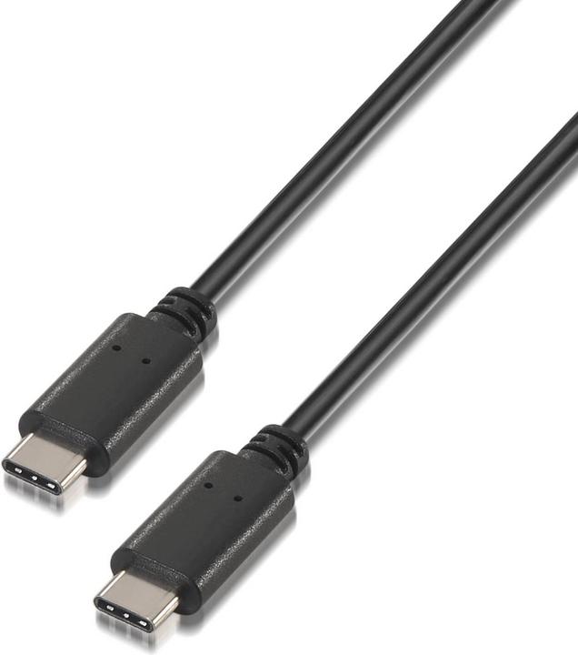 Produktbild Aisens A107-0058 USB Kabel 3 m USB 2.0 USB C Schwarz (3 m, USB 2.0)