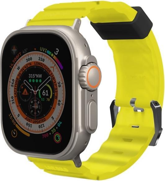 Produktbild Skinarma Band Shokku Apple Watch 49/45/44mm electric yellow (Kunststoff, Silikon)