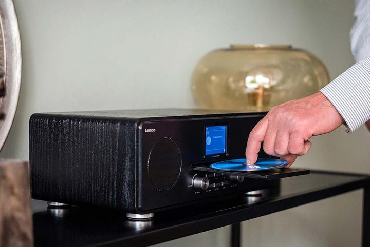Produktbild Lenco DIR-260BK (FM, DAB+, Internetradio, WLAN, Bluetooth)