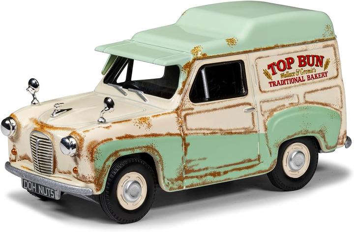 Produktbild Corgi Wallace & Gromit Austin A35 Van Collection - Cheese Please! Top Bun Spick & Spanmobile