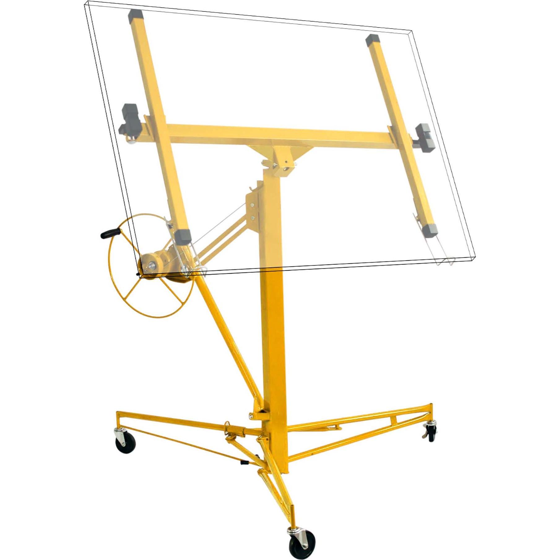 Thumbnail - Wiltec, Saugheber, XPOtool Plattenheber 68kg 188-487cm Montagehilfe Paneelheber Trockenbau Lift (68 kg)