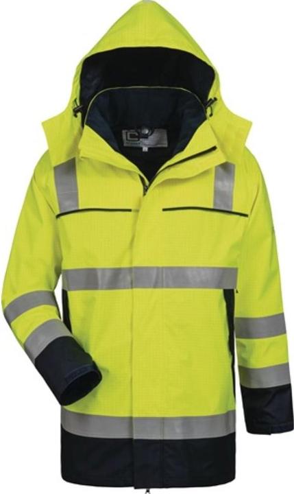 Elysee Multinorm Parka Toivo Size L yellow/navy