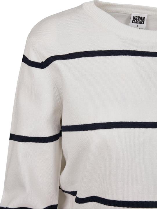 Produktbild Urban Classics Ladies Short Striped Sweater (XL)