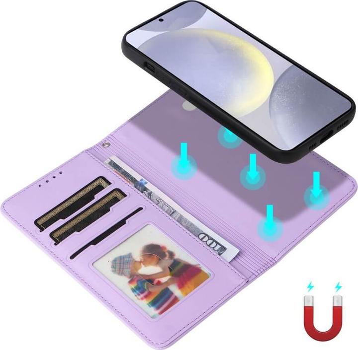 Actual product image Cover-Discount Galaxy S25+ Plus - Teilbare Brieftasche 2-in-1 Handyhülle (Samsung Galaxy S25+)
