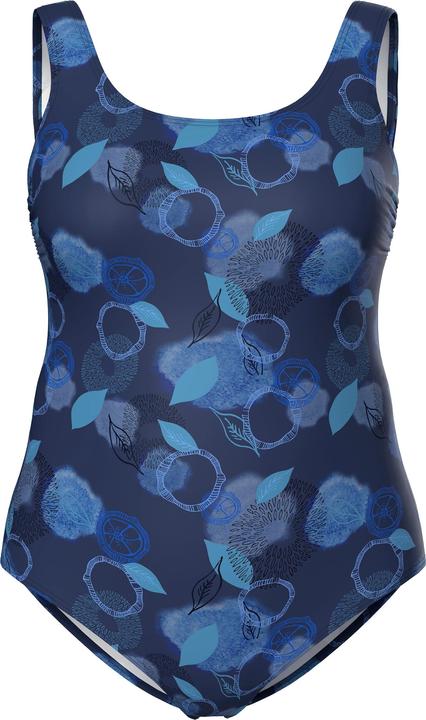 Image du produit Ulla Popken Maillot de bain sans bonnets souples. Imprimé feuillage. Matière recyclée (58)