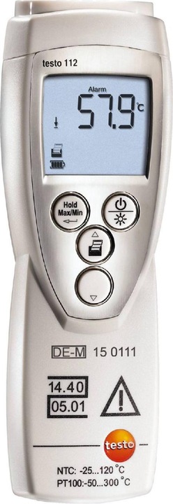 Image du produit Testo 112 Instrument de mesure de la température - évalué en termes de conformité