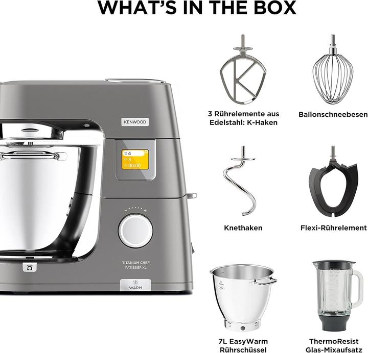 Immagine prodotto Kenwood Titanium Chef Patissier XL (1400 W)
