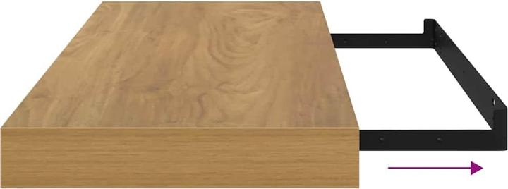 Actual product image vidaXL Wandregal (60 x 23 x 4 cm)