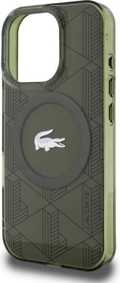 Image du produit Lacoste LCHMP16LUBSB iPhone 16 Pro 6.3" khaki hardcase IML Blend Monogram MagSafe (Apple iPhone 16 Pro)