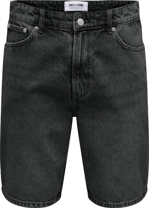 Immagine prodotto Only & Sons ONSFADE Mittlere Taille Locker geschnitten Shorts Jeans-Shorts (L)