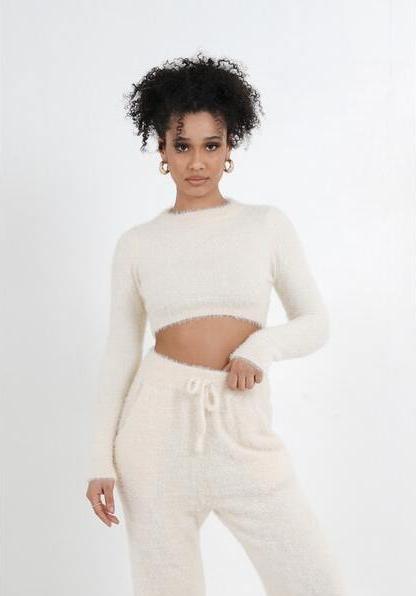 Immagine prodotto Sixth June crop top a aniche lunghe da eyelash (M)