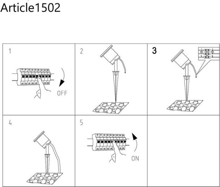 Image du produit Steinhauer Buitenlampen (345 lm, GU10, IP54)