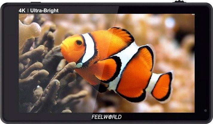 Immagine prodotto Feelworld LUT6S 6" 2600nits touch screen 3D LUT on-camera con (6", Full HD)