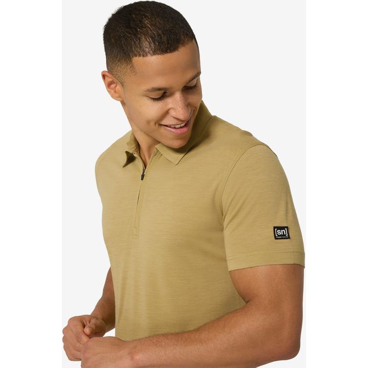 Produktbild Super Natural Zip Polo (M)