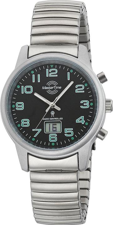 Produktbild Master Time MTLA-10764-22Z Funk Basic Series Damen 34mm 3ATM (Funkuhr, Lünette drehbar, Digitaluhr, Analoguhr, 34 mm)