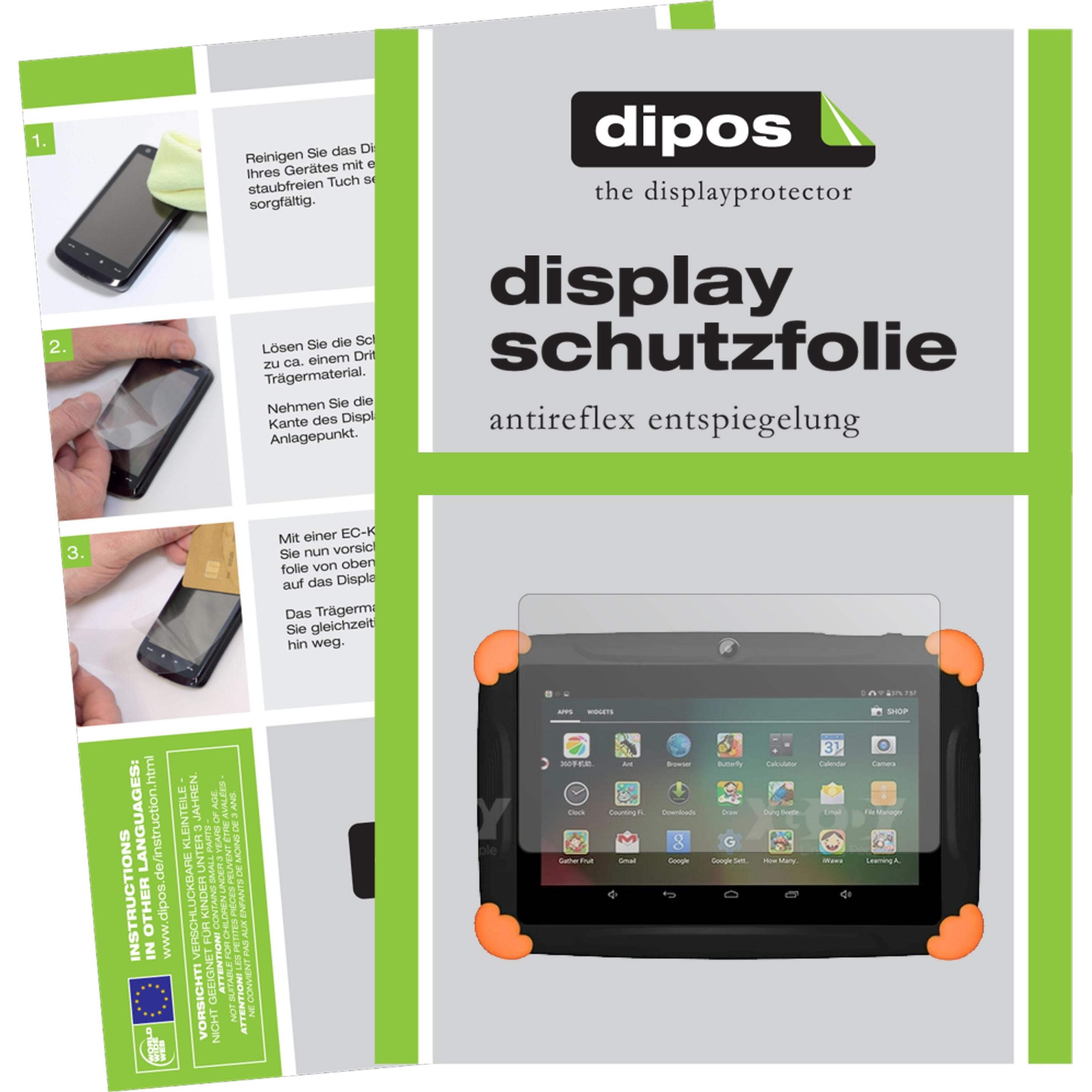 Dipos Displayschutzfolie Antireflex (1 Stück, Xgody T703), Tablet Schutzfolie