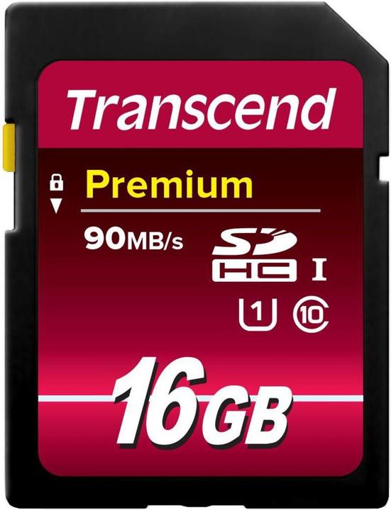 Produktbild Transcend Premium 400x (16 GB, SDHC, U1, UHS-I)