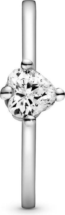 Immagine prodotto Pandora Anello solitario con cuore chiaro (58, 925 Argento)