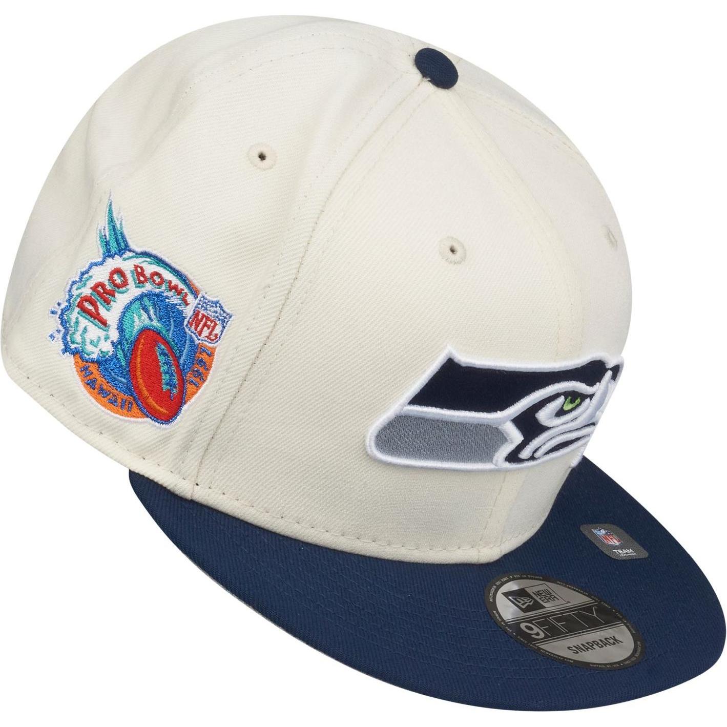 Thumbnail - New Era, Herren, Cap, 9Fifty Seattle Seahawks Chrome, Beige