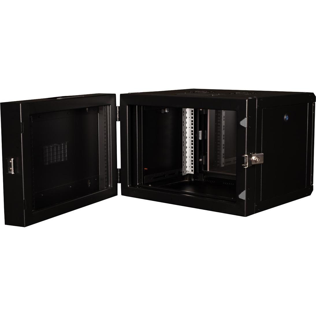 Thumbnail - Roline 19-Zoll Wandgehäuse Pro 7 HE (7 HE, 19 Zoll Rack), Serverschrank, Schwarz