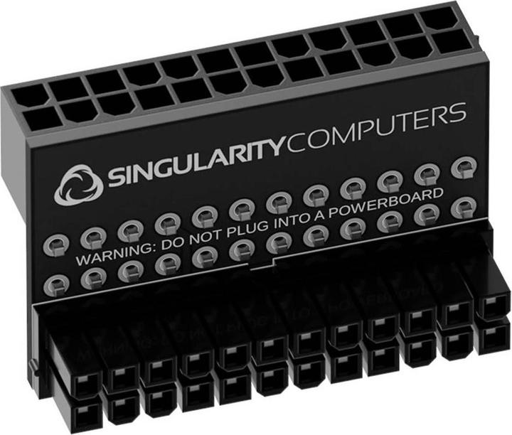 Image du produit Singularity Computers Ordinateurs Carte mère 24 broches Adaptateur 90 degrés