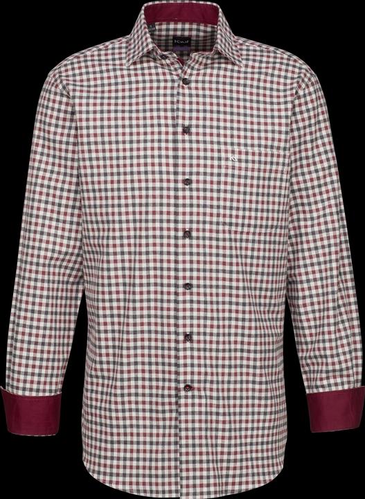 Produktbild Kauf Bari Kent Langarm regular fit mit Kontrast in feiner Flanellqualität (L)