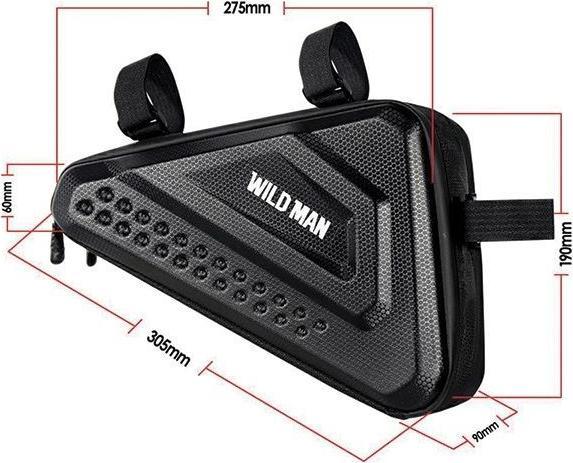 Image du produit Wildman Etui/sakwa na ramę roweru ES19 uchwyt rowerowy czarna/black