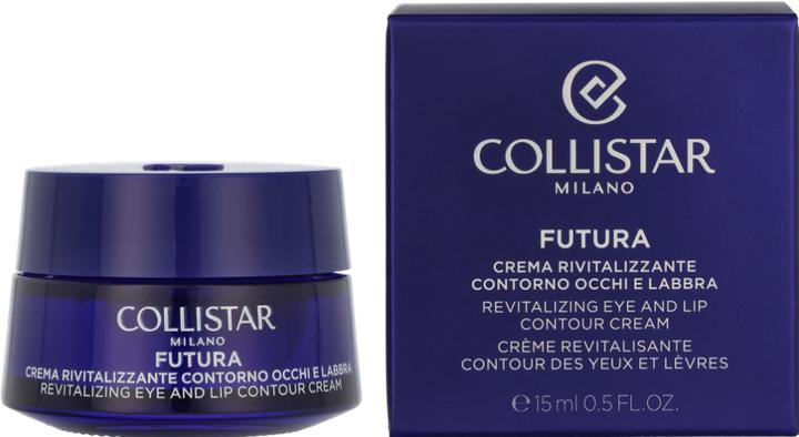 Image du produit Collistar Futura Revitalizing Eye & Lip Contour Cream (Gel pour le soin des yeux, 15 ml, Jour + nuit)