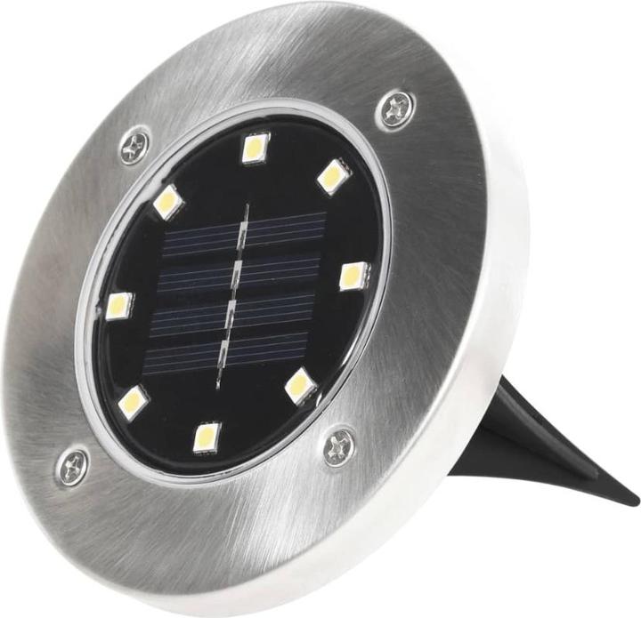 Actual product image Lumina Swiss Set 8x LED Solar Ground Lights (50 lm, IP65)