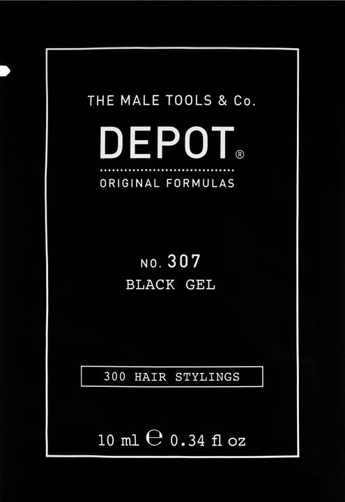 Produktbild Milk_Shake Nr. 307 Schwarzes Gel 10ml (Black, Gel-Effekt Nagellack)