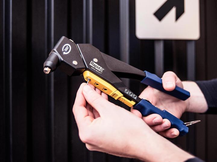 Immagine prodotto Rapid RP60 Pinza multipla per rivetti ciechi con testa rotante (345 mm)