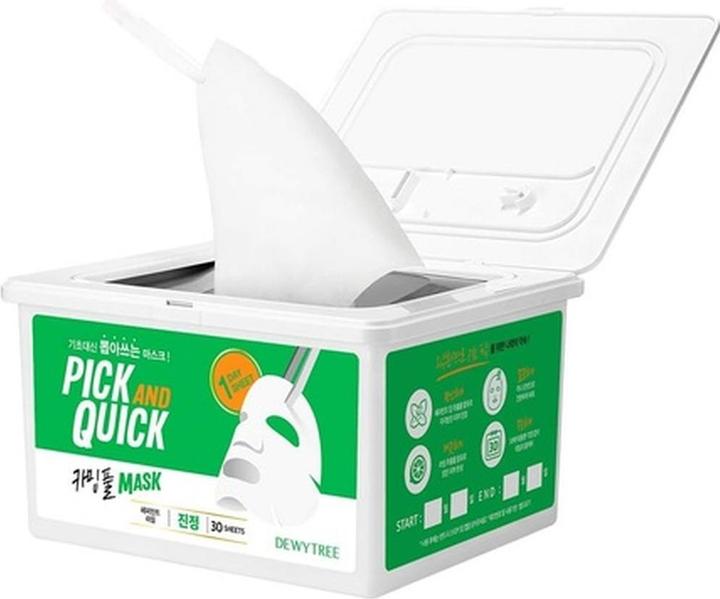 Dewytree Tägliche Beruhigende Maske mit Pfefferminz und Limette