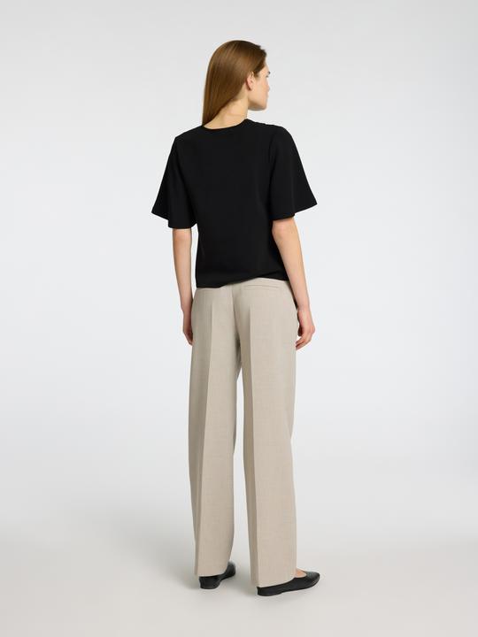 Actual product image Selected Femme Slftenny Ss V-Neck Top Noos (XS)