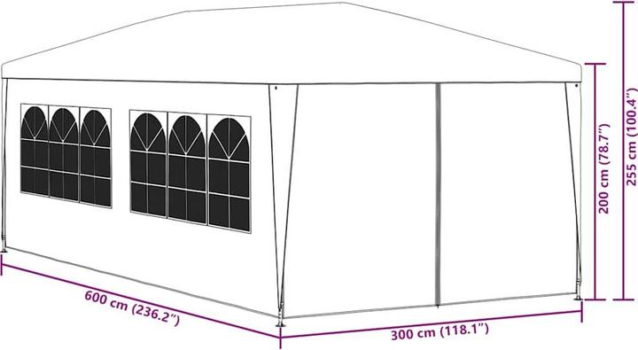 Immagine prodotto vidaXL Luzia (600 cm, 300 cm)