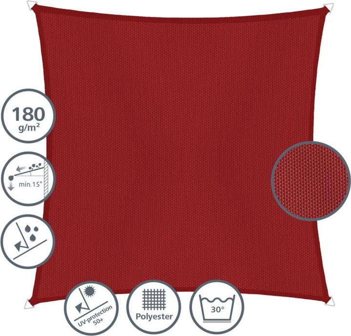Produktbild Windhager Sun Sail CANNES Quadrat (500 x 500 cm)