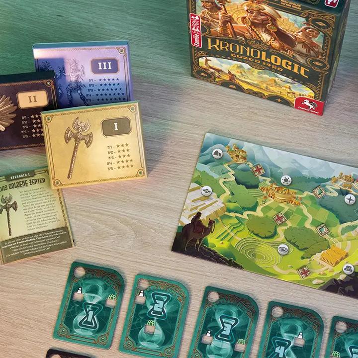 Actual product image Pegasus Kronologic – Cuzco 1450 (German, 1 - 4 Players)