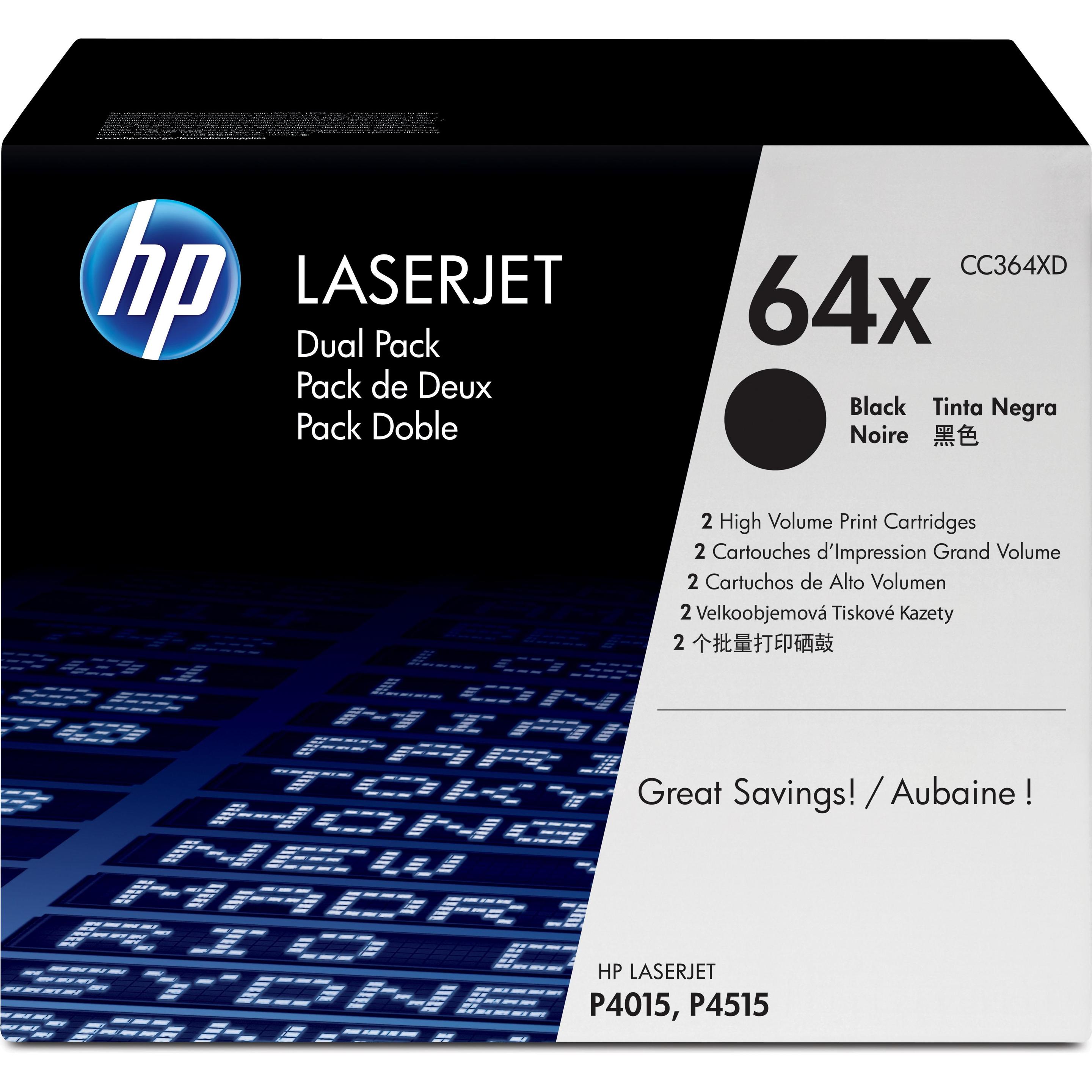 HP, Toner, 64x (BK)