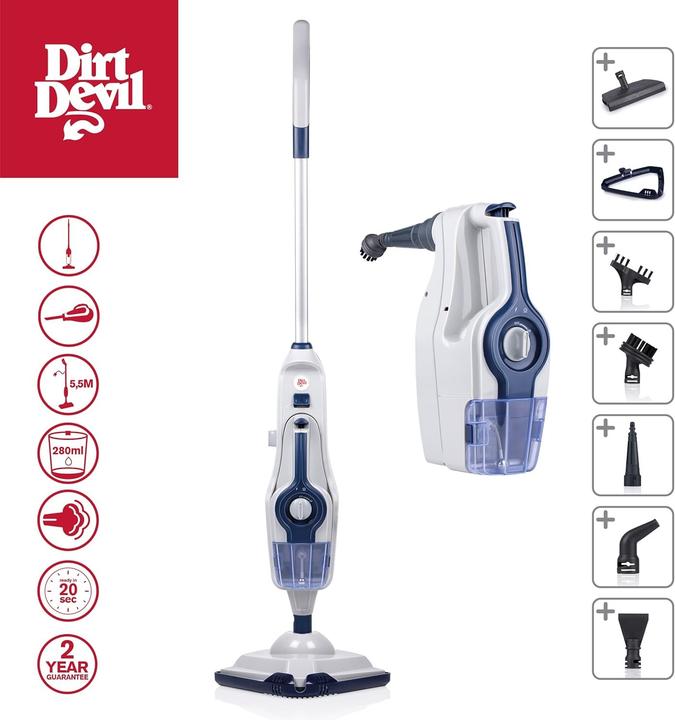 Produktbild Dirt Devil Steam Mop (1 Bar, 1600 W)