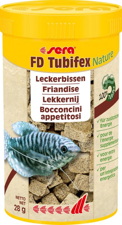 Image du produit Sera FD Tubifex vers 250ml (250 ml)