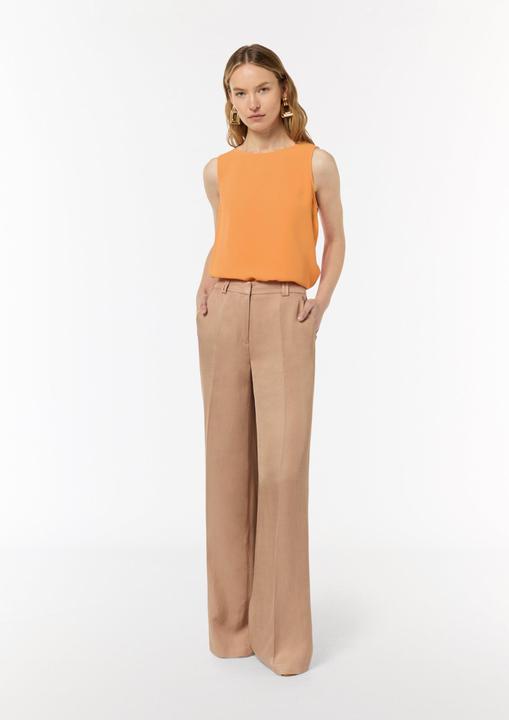 Produktbild Comma Bluse Blusentop mit Plisseefalten (38)