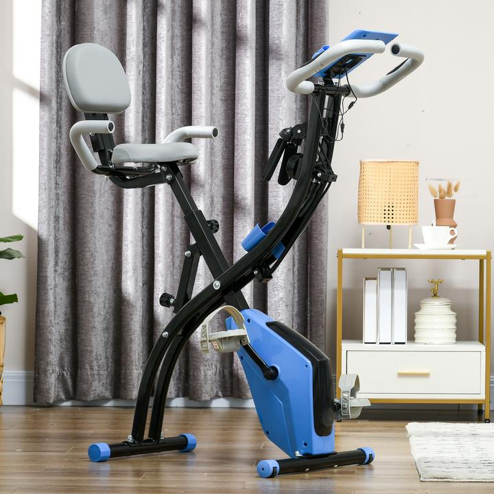 Actual product image Homcom Bike trainer with LCD display