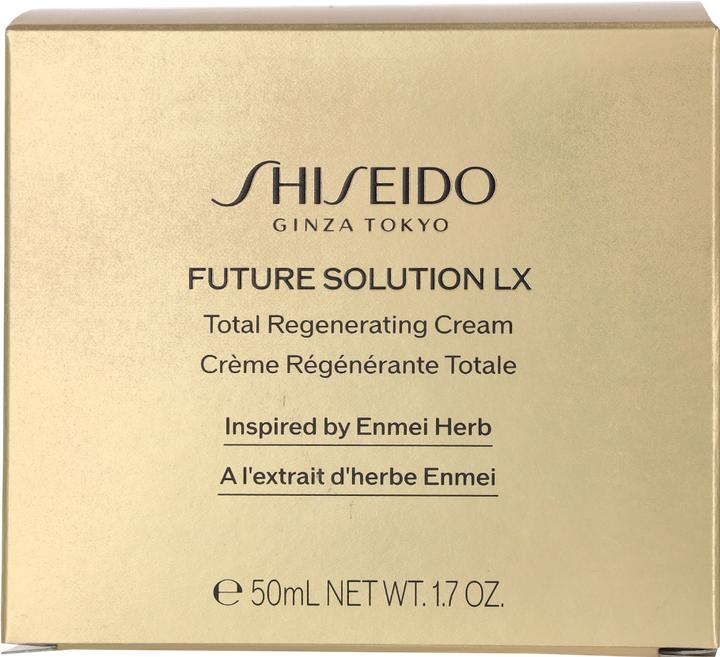 Actual product image Shiseido Future Solution LX Total Regenerating Cream 50ml - Anti-Aging Night (50 ml, Night cream)